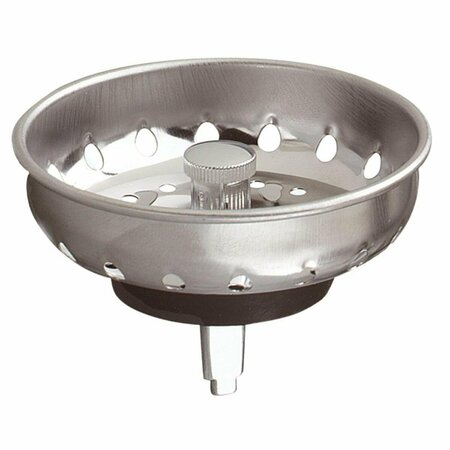 ALL-SOURCE 3-1/2 In. Stainless Steel Basket Strainer Stopper K22022